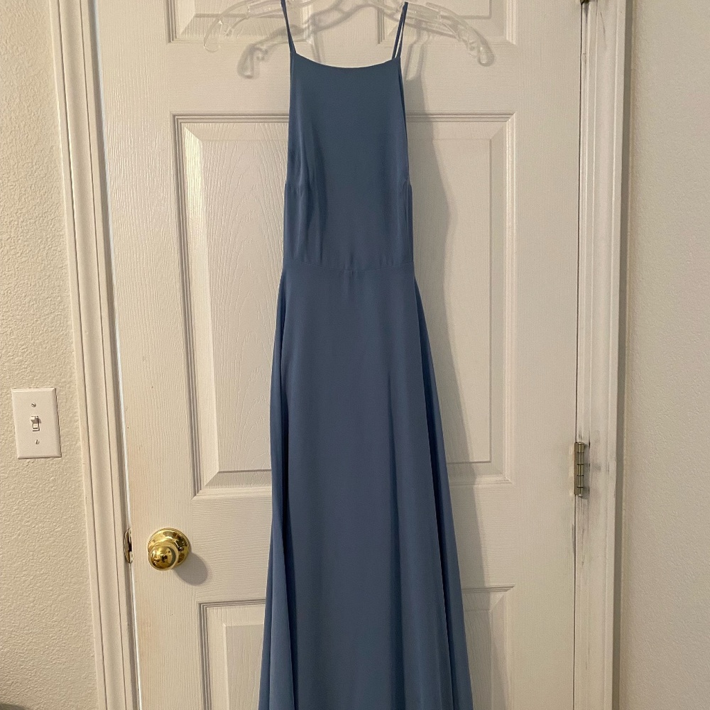 Sky Blue Bridesmaid Dress